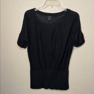Ann Taylor Elegant Black Top